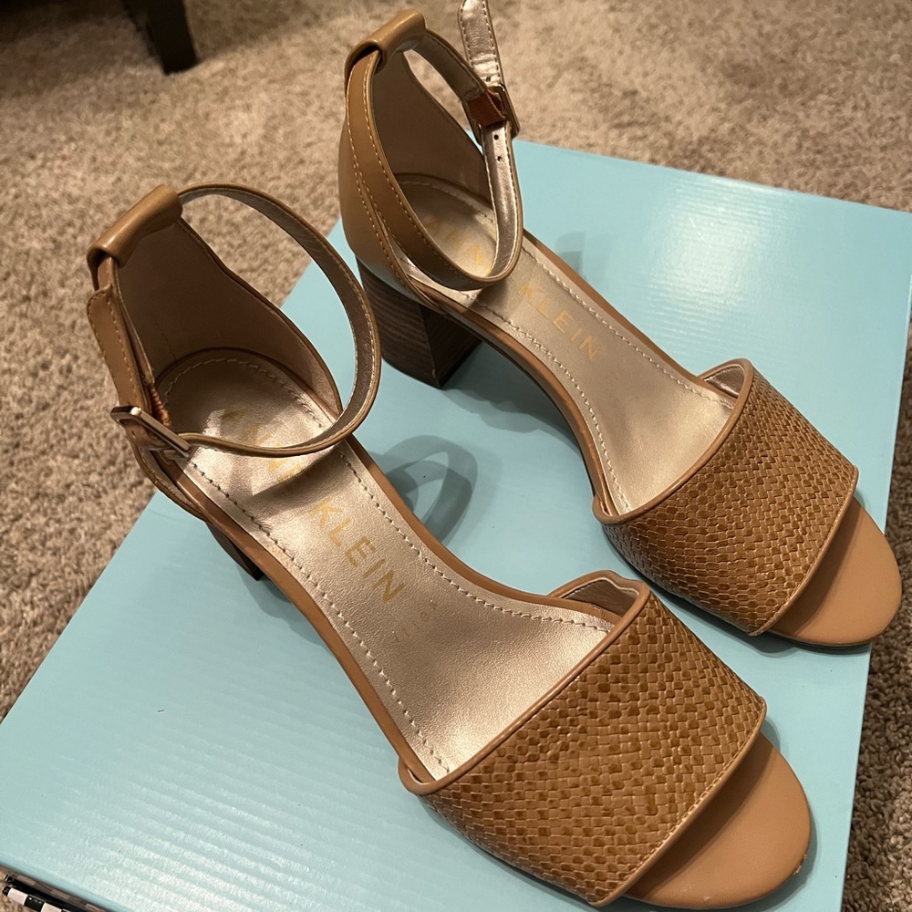 Anne Klein Open Toe Dress Shoes Size 8